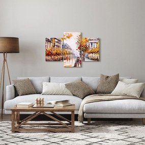Kép - Utca Párizsban (90x60 cm)