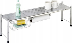 Konyhai Polc A Mosogató Felett Teleszkópos Fém