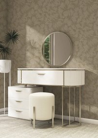 Holden Decor Essence Suzani bézs ginkgo leveles fémhatású vlies tapéta – 66310