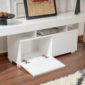 TV asztal Enclave Natural White