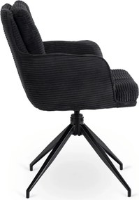 AKITA forgószék, fekete