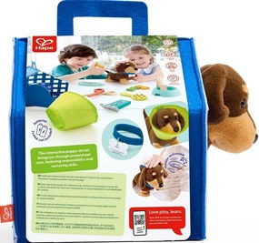 Hape Állatorvos készlet - kiskutyák gondozása
