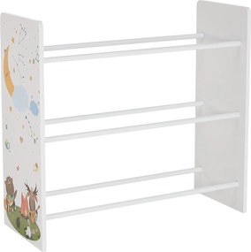 Rendszerező/Polcállvány játékokra, többszínű/mintás, DARLING TYP 3