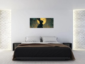 Kép - Nyúl és hold (120x50 cm)