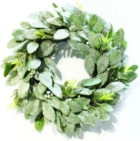 Aca Lighting karácsonyi adventi koszorú 40 cm átmérőjű X094015