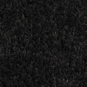 fekete rojtos kókuszrost lábtörlő 100 x 300 cm