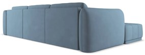 Világoskék sarokkanapé (bal oldali) Hoku – Makamii