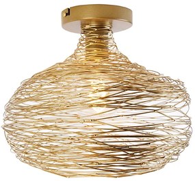 Design mennyezeti lámpa arany - Sarella