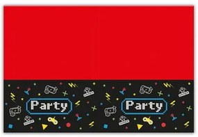 Gaming Party műanyag asztalterítő 120x180 cm
