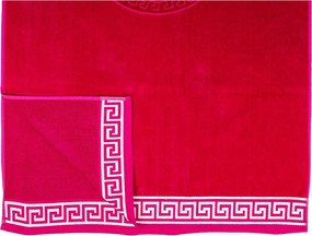 POSEIDON Strandtörölköző magenta 165x90cm