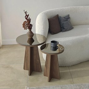 Luna - Bronze, Walnut