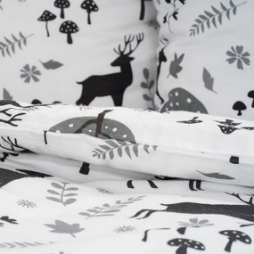 4Home Flanel ágynemű Autumn Forest, 140 x 220 cm,70 x 90 cm, 140 x 220 cm, 70 x 90 cm