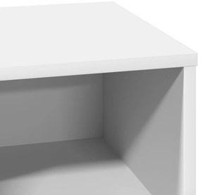 Éjjeli asztal LED-del Fehér 50x34,5x50 cm