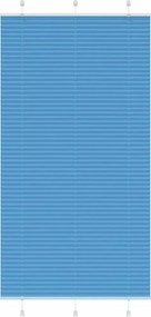 vidaXL pliszírozott redőny kék 105x200 cm Szövetszélesség 104,4 cm