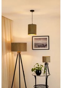 Brilagi - Boston Roller függeszték 1xE27/15W/230V, 21 cm, barna/arany