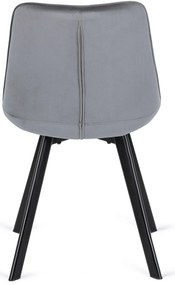 Szürke Bársony Étkezőszék RICK