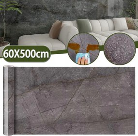 500 X 60 CM Márványfólia, Öntapadós Tapéta Bútorokhoz, Asztalokhoz