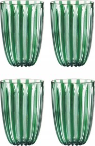 Guzzini Dolcevita 4 Műanyag pohár Zöld