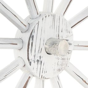 Fa kerék stílusos rusztikus dekoráció 90 cm