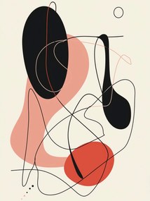 Poszter 60x80cm Absztrakt vibráció