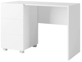 Íróasztal Brenali BR08 (fehér + fényes fehér). 1058380