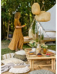 Bambusz lámpás 32 cm Musu – Bloomingville