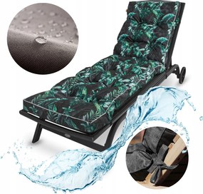 Kerti napozóágy párna Vízálló Steppelt fotel Blomster Ajándék