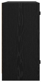 Oldalsó szekrény Fekete tölgy 68 x 37 x 75,5 cm Faanyag