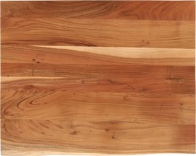 vidaXL tömör akácfa téglalap alakú asztallap 110 x 80 x 3,8 cm