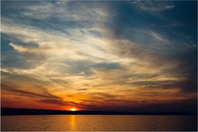 Naplemente képe (90x60 cm)