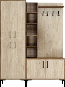 Viyana Da - Walnut, Travertine
