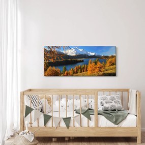 Kép - Ősz az Alpokban (120x50 cm)