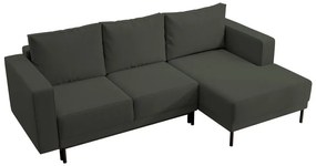 Sarokkanapé Rodriguez mini (J) (zöld + fekete). 1099547
