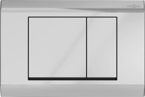 Mexen Fenix Air 01 pneumatikus öblítőgomb, fényes króm - 6A0101