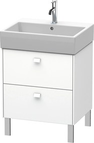 Duravit Brioso szekrény 58.4x45.9x57 cm álló, mosdó alatti fehér BR443301818
