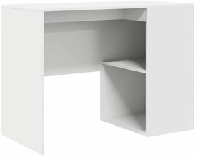 Sarokíróasztal fiókkal 2 pcs Fehér 102 x 50 x 75 cm Faanyag