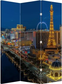 Paraván - Éjszakai Las Vegas (126x170 cm)
