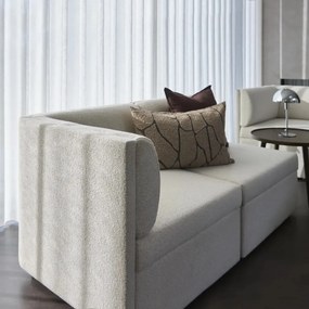 Harriet 3 személyes kanapé puffal