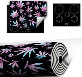 Vinyl Szőnyeg A Konyhába Több Hely 70x52 fekete kender