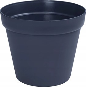 Kerti terasz virágtartó fedő Antracit Nagy terasz Ø45 cm műanyag