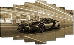 Képek 140x80 Szépia sportautó