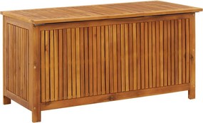 Tömör Akácfa Kerti Tárolóláda 113 X 50 X 58 Cm