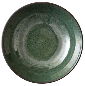 Zöld-fekete kőedény tál ø 30 cm Gastro Green/Black – Bitz