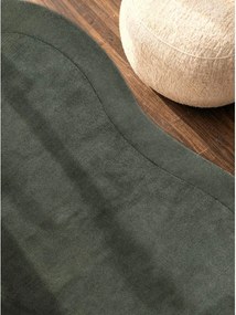 Sötétzöld kézi szövésű gyapjúkeverék szőnyeg 125x200 cm Kari Organic – Villeroy&amp;Boch