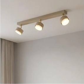 Brilagi - LED spotlámpa MONO 3xGX53/12W/230V bézs