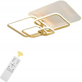Modern Led mennyezeti lámpa 72W szabályozható távirányító