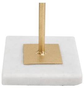 Cube szobor aranyszínű dekorral - Mauro Ferretti