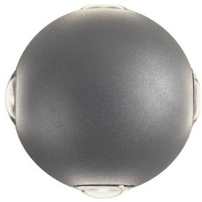 Redo 90500 -LED Kültéri fali lámpa MILESTONE 4xLED/3W/230V IP54 antracit