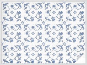 Ablakfólia Öntapadós Adatvédelem Virágos dísz 200x146