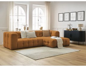 Okkersárga sarokkanapé (jobb oldali) Cloud – Bobochic Paris